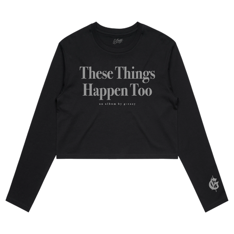 TTHT Typography Crop Long Sleeve