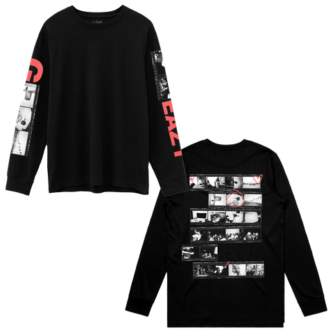 Negative Positive Black Long Sleeve