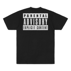 Parental Advisory Black Tee